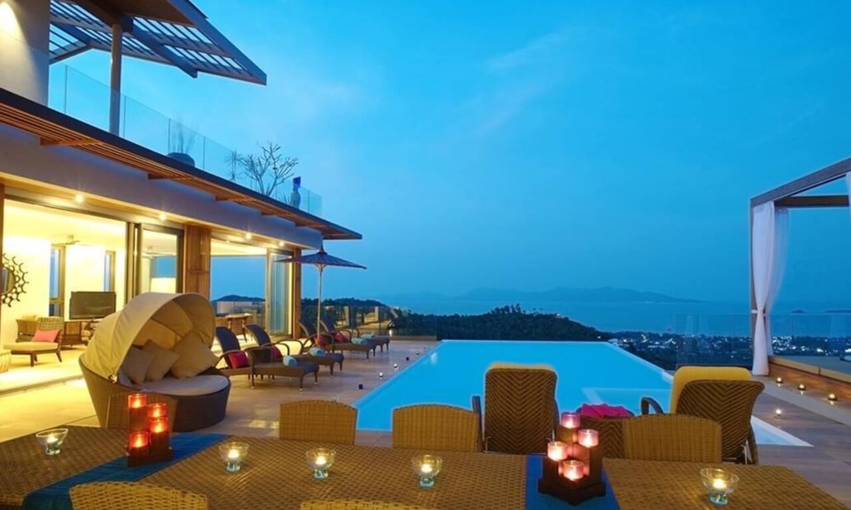 Bophut Hills Villa | 10 Bedroom Twin Seaview Villas~5* with staff