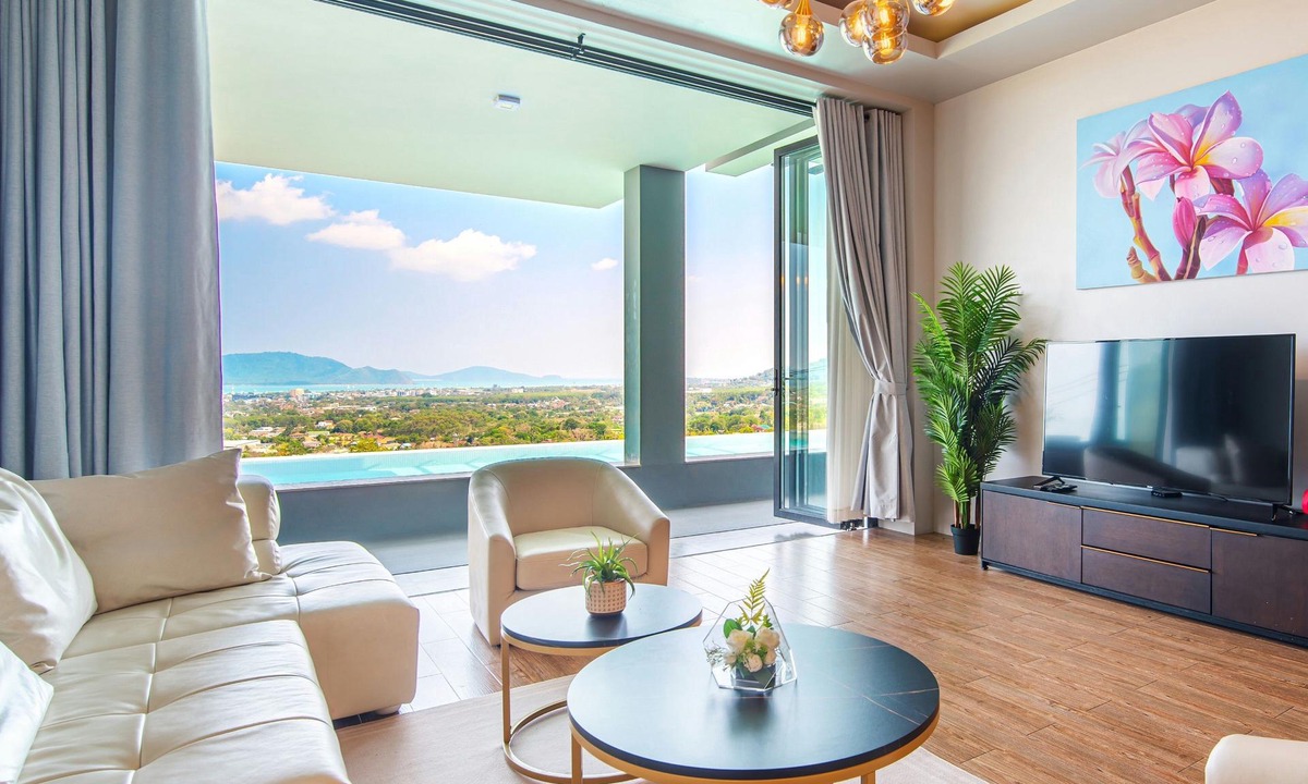 Chalong Villa | ✨️3BR3B Seaview!Infinity pool!Chef Kitchn! Maid!Concierge! 3 avail for groups!