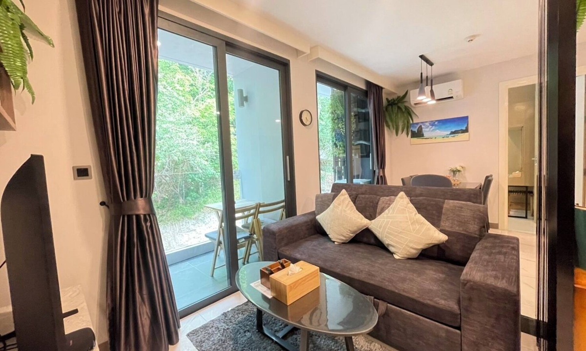 Ao Nang Apartment | AO407- 2 Bedroom Serviced Apartment with Forest View at Ao Nang Beach