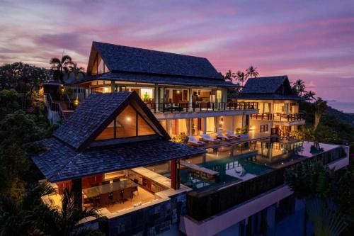 Bophut Hills Villa | Baan Grand Vista - Panoramic Sea View