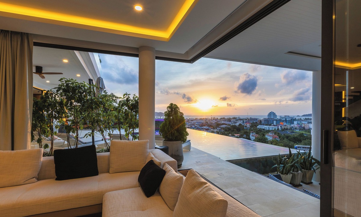 Patong Villa | BS Villa 5Bedroom Villa - Modern&Luxury Seaview, Full Service, 5 Mins to Patong