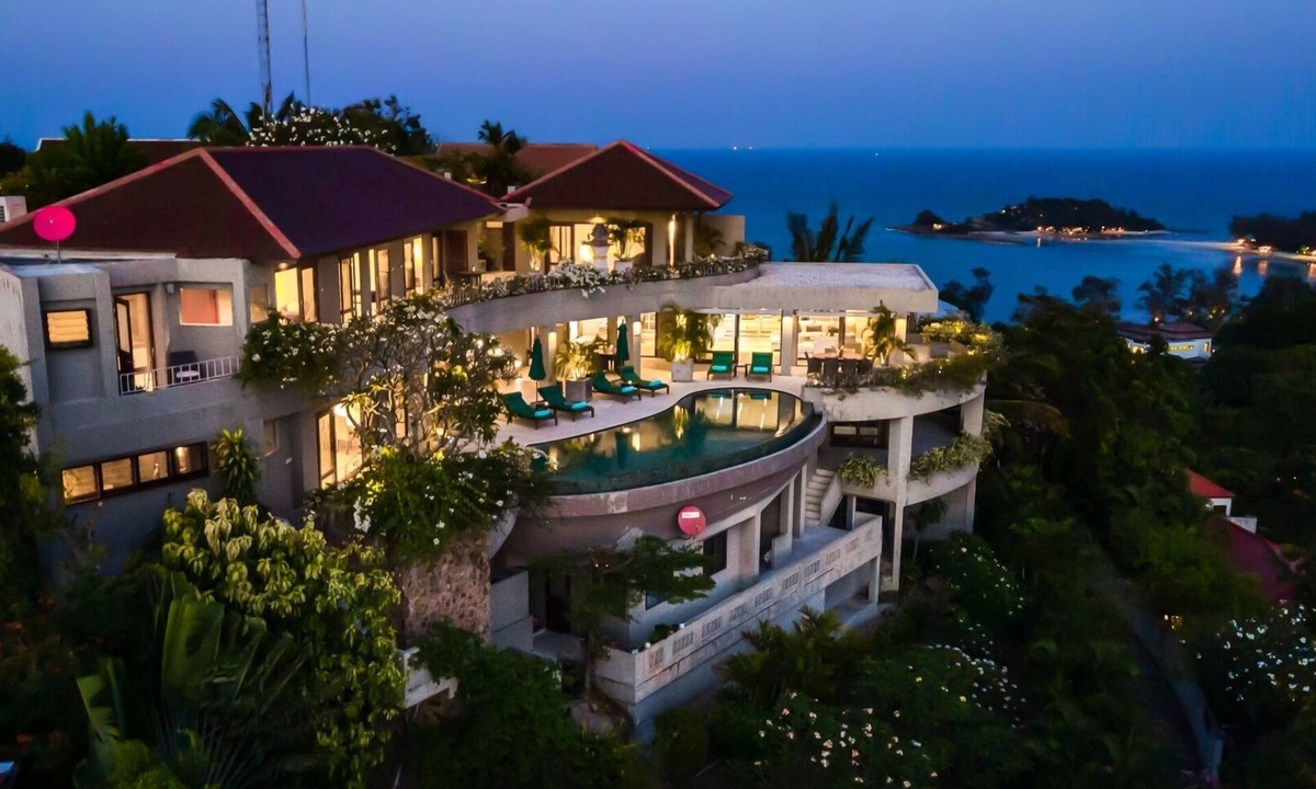 Bophut Villa | Panorama Summit Villa - 3 Bedroom Stuning Seaview