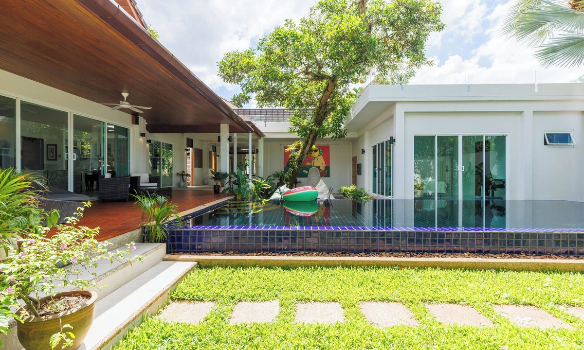 Bang Tao Villa | Peaceful 3 Bedroom Pool Villa 15 mins to the Beach
