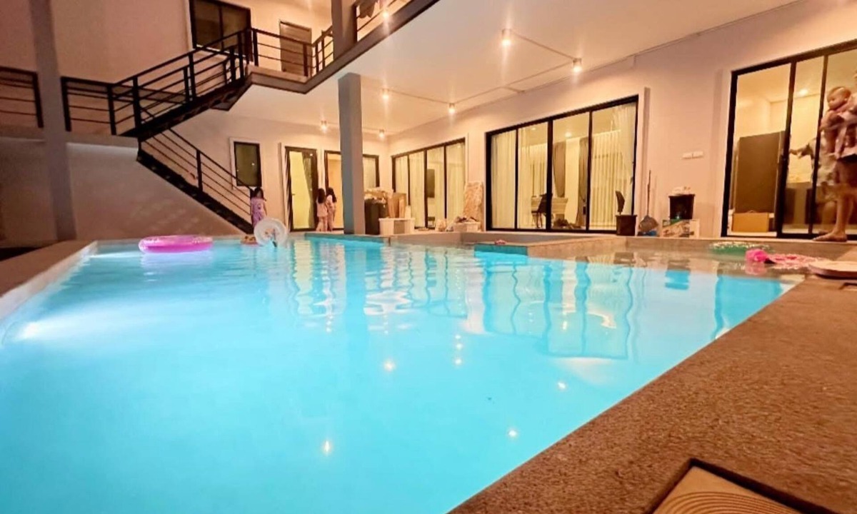 Bo Fai Villa | POOL VILLA CREAM DARIN FOR 17 PERSONS ครีมดารินพูลวิลล่า วิลล่า 5 ห้องนอน