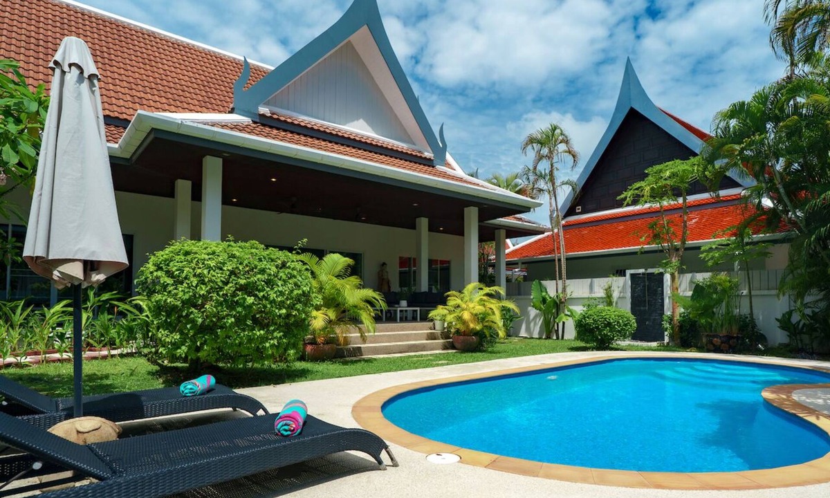 Rawai Villa | Private Villa with Swimming Pools - 2 bedrooms main house, 1 bedroom bungalow.