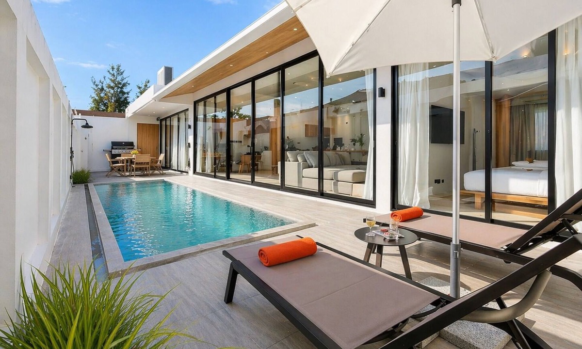 Bang Tao Villa | Seaside New 3BR Pool Villa 2 Min Walk to Bangtao Beach, Villa Belplaya Phuket