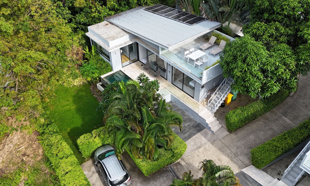 Bophut Hills Villa | Tropical 2BR villa in Bo Phut with private pool, garden, and full kitchen—perfect island escape.