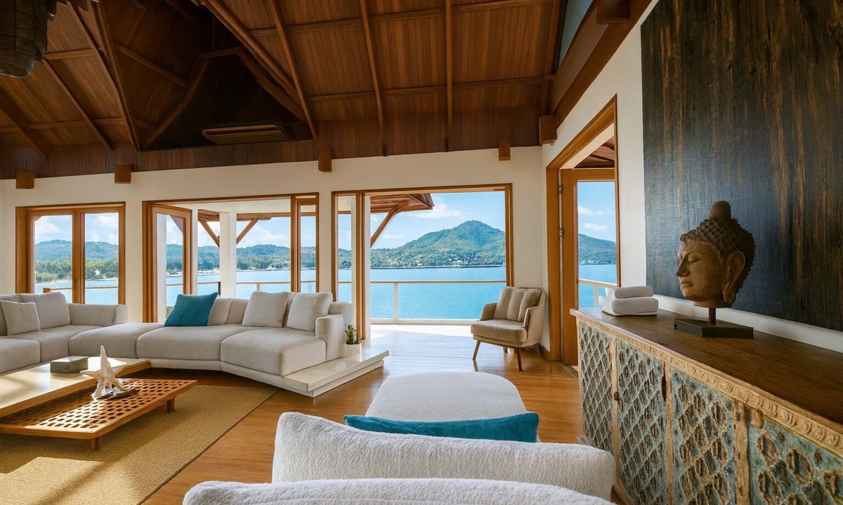 Kamala Villa | Villa Nevaeh embraces the beauty of its Ocean-front location
