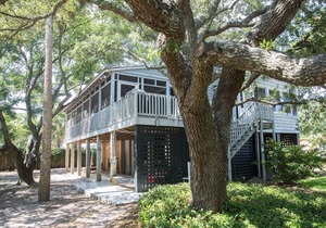 3 BR, 2 BA Charming Elevated House - 1 Block to Beach! Large Screened Porch! in Isle of Palms