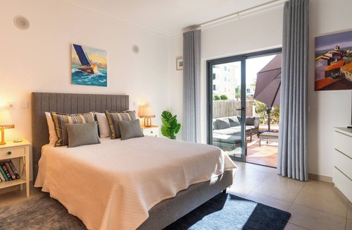 Porto de Mos Apartment | 3 Bed/2 bath apt, terraces, pool, walk to beach