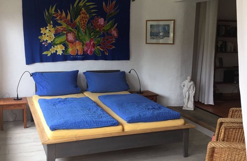 Barracao Apartment | Apartment 2 mit Schwimmteich und Pool, in Strandnähe