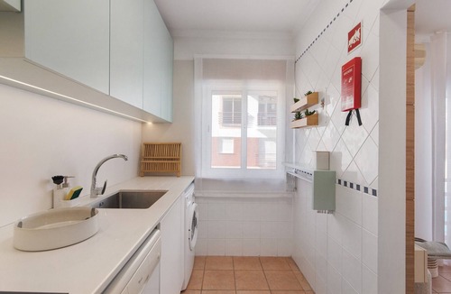 Cabanas Apartment | Apartment 'Almadrava' with Shared Pool, Wi-Fi and Air Conditioning