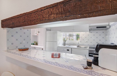 Santa Eulalia Apartment | Apartment 'Mar Azul 1' with Private Garden, Balcony and Wi-Fi