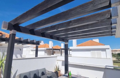 Conceicao e Cabanas de Tavira Apartment | Apartment 'Vista Mar' with Sea View, Wi-Fi and Air Conditioning