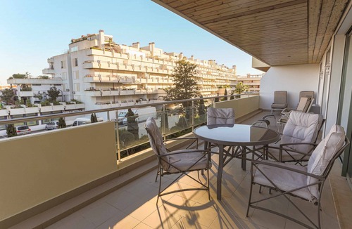 Vilamoura Apartment | Aquamar 217 By Vilamoura Sun- Enormous Balcony