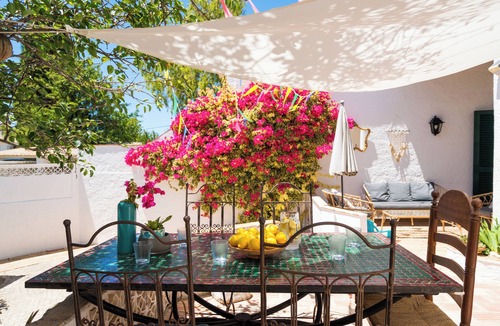 Praia da Luz House | Boho Beach House & Garden: Secluded Location, Seconds to the Beach