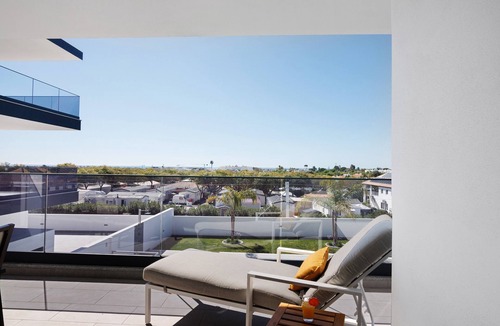Conceicao e Cabanas de Tavira Apartment | Clearwater View Apartment with Sea View, Wi-Fi and Air Conditioning