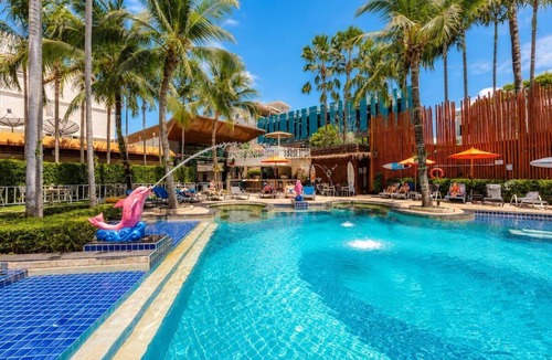 Kata Apartment | Elegant 1BR Resort/Pool/Gym Kid Playroom C202v