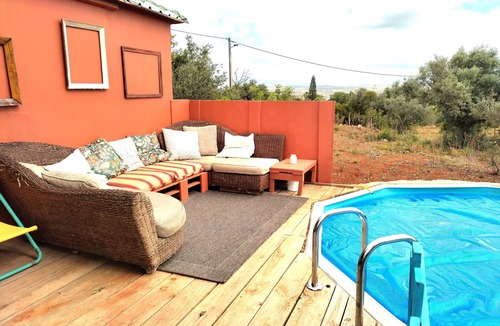 Silves House | LODGE Palmeira, 6 persons 3 bedrooms, terrace and swimming pool in a quiet area