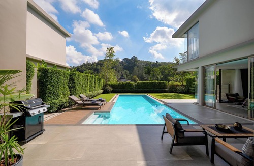 Cherngtalay Villa | Luxury Family 4BR Villa Bang Tao, 12m Pool & Garden