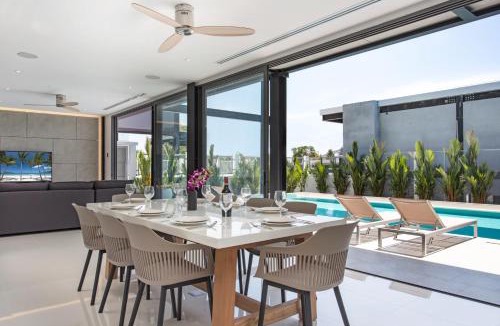 Ban Saiyuan Villa | New & Modern, Loft Style 4BR Villa Sunset Garden 3, 12m Salt Pool, just 10min drive Naiharn Beach
