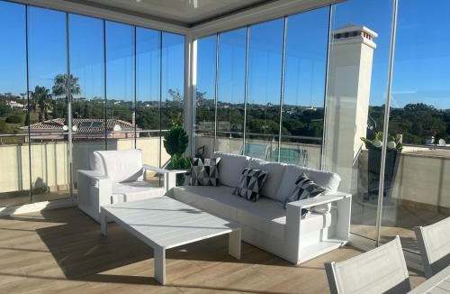 Vale de Carro Apartment | Penthouse, sea view, tennis, swimming pools, 3' foot golf