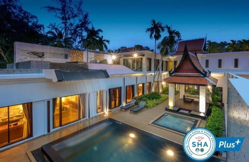 Mai Khao Villa | (SHA+)Three bedroom Beach front Pool Villa