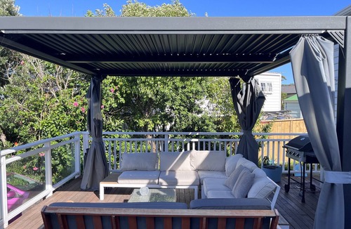Snells Beach House | Walk down the driveway to the beach, the playground and the public reserve...