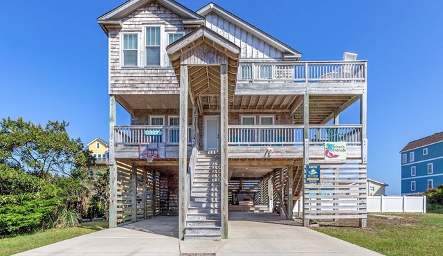 4 br Ocean view, beach, pool! in Rodanthe