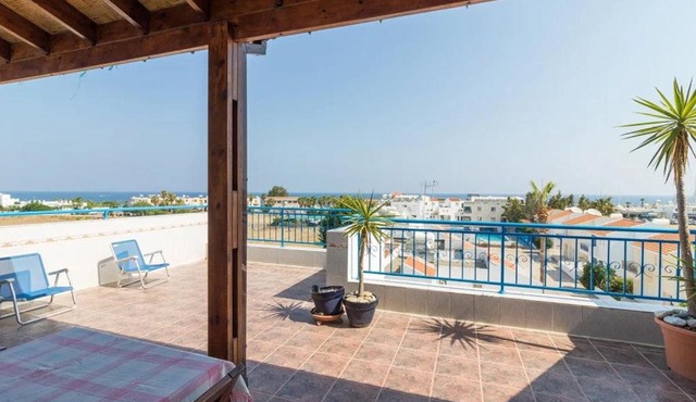 Alkyonida, Latchi Bay Panorama Penthouse Apartment in Polis Chrysochous