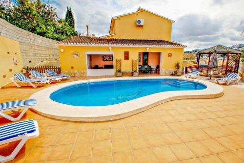 Angevic - a delightful villa located in the town of Moraira in Moraira
