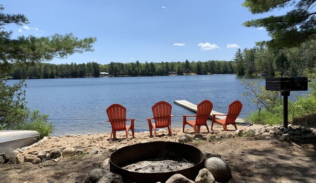 Bailey’s Rustic Lakehouse on beautiful, All-Sports Tee Lake in Lewiston, MI. in Lewiston