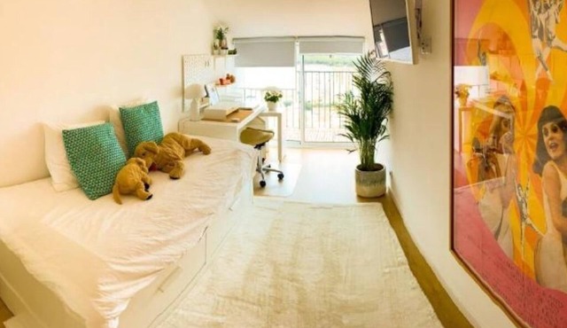 Charming Single or Twin Room with Balcony and sublime View of the Tagus