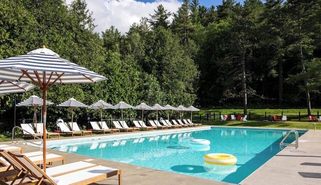 Explore Stowe’s Trails from Spacious Room+ Scenic Vistas in Stowe