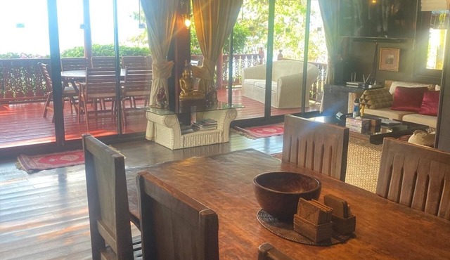 Ideal Family 5 Bed Thai Style Beachfront Villa with Private Pool