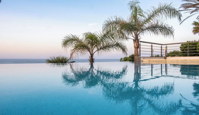 Luxury villa with private infinity pool and magnificient sea views