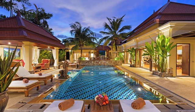 Private 6BR Tropical Estate near Nai Harn Beach