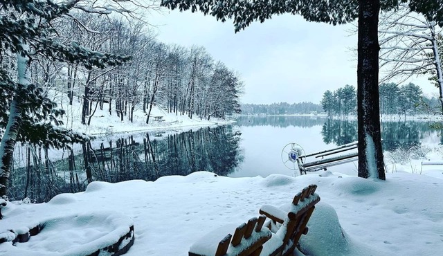 Private Hot Tub & Panoramic Lake views, Side x Side Trails, Pet Friendly! in Gaylord