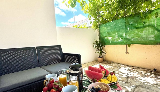 Private house with garden & terrace - 5 min from various beaches