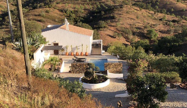 Private house with private swimmingpool in a quite beautiful nature.