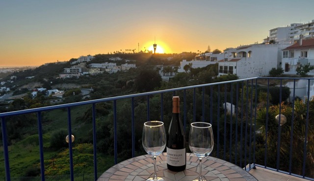 Sea and Sun Set view