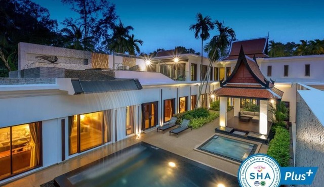 (SHA+)Three bedroom Beach front Pool Villa