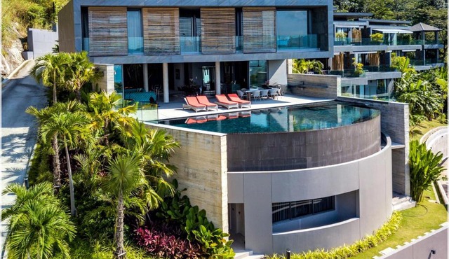 The Cube Ocean View Pool Villa Kalim