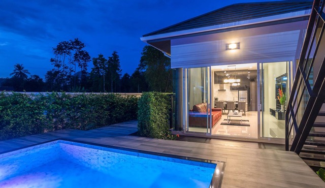 The Haven Krabi - 3 Bedrooms Pool Villa Ao Nang for 6 pax with Rooftop Terrace