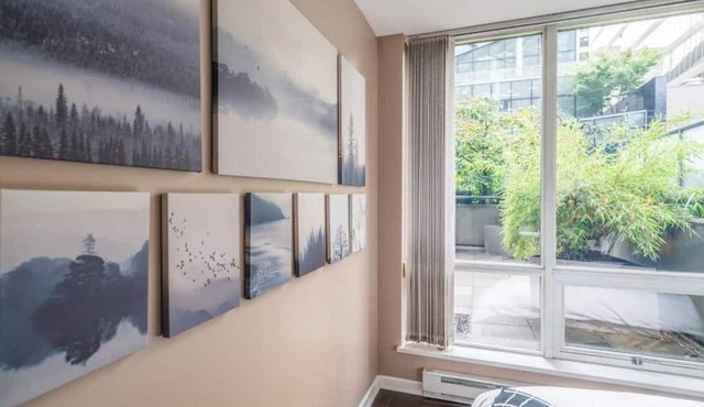 Unique downtown urban oasis with private terrace! in Vancouver