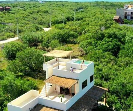 Villa de Lujo Privada a 150 m de la playa in Isla Holbox