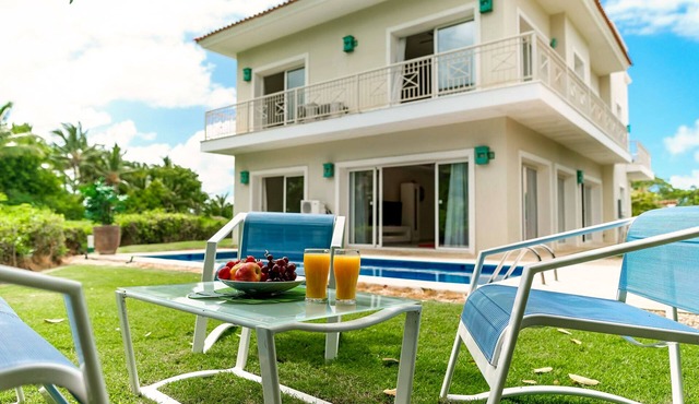 Villa Lagoon Iberostar 4 BDR, 8 guests, great pool, Wi-Fi, Bavaro beach, golf. in Punta Cana