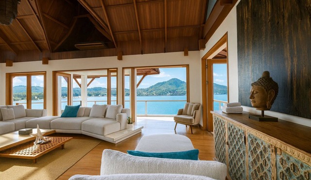 Villa Nevaeh embraces the beauty of its Ocean-front location