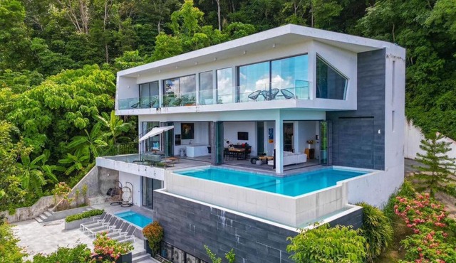 Yamu Hills Panoramic Ocean View 6 Bed Luxury Pool Villa - Phuket