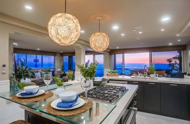 2 Combined Ocean Front Units * Exclusive Patio + BBQ + Fire Pit in San Diego